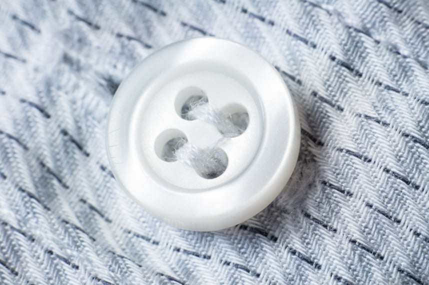 Shirt button close-up